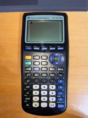 Texas Instruments TI-83 Plus Graphing Calculator - Black